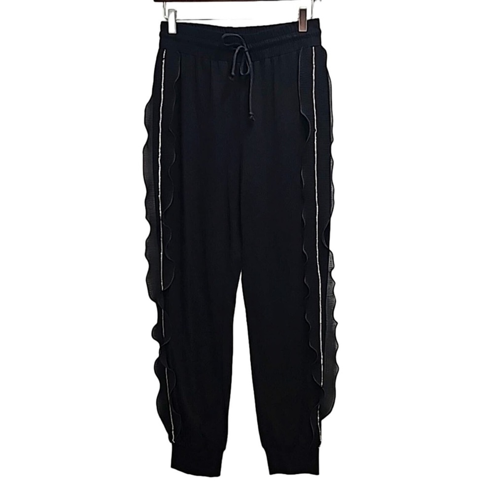 Rhinestone and Ruffle Jogger - Picture 7 of 7